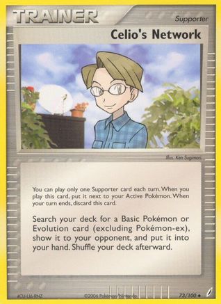 Celio's Network (73/100) [EX: Crystal Guardians] Pokemon Single Pokémon