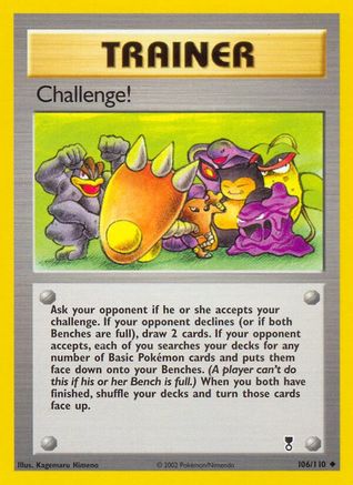 Challenge! (/110) Reverse Holofoil [Vintage: Legendary Collection] Pokemon Single Pokémon