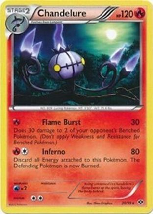 Chandelure - 20/99 () [Misc: Deck Exclusives] Pokemon Single Pokémon