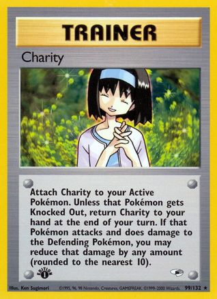 Charity (99/132) 1st Edition [Vintage: Gym Heroes] Pokemon Single Pokémon