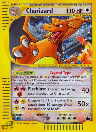 Charizard (/144) Holofoil [Vintage: Skyridge] Pokemon Single Pokémon