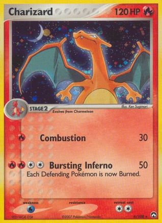 Charizard (/108) Reverse Holofoil [EX: Power Keepers] Pokemon Single Pokémon