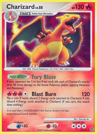 Charizard (/132) Reverse Holofoil [DP: Secret Wonders] Pokemon Single Pokémon