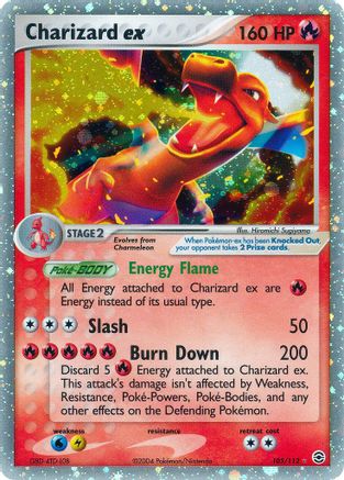 Charizard ex (/112) Holofoil [EX: FireRed & LeafGreen] Pokemon Single Pokémon