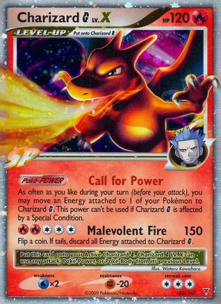 Charizard G Lv.X (/147) Holofoil [Platinum: Supreme Victors] Pokemon Single Pokémon