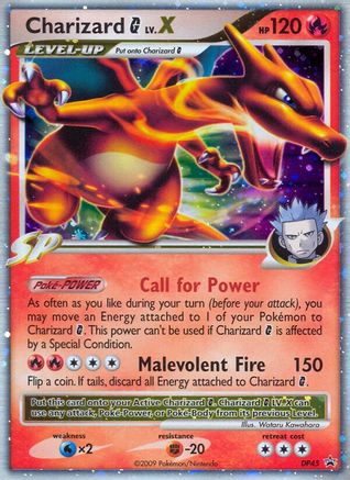 Charizard G LV.X - DP45 (DP45/56) Holofoil [Promos: DP Promos] Pokemon Single Pokémon