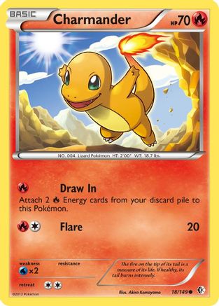 Charmander (18/149) [BW: Boundaries Crossed] Pokemon Single Pokémon