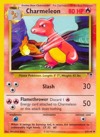 Charmeleon (/110) Reverse Holofoil [Vintage: Legendary Collection] Pokemon Single Pokémon