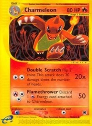Charmeleon (/165) Reverse Holofoil [Vintage: Expedition] Pokemon Single Pokémon