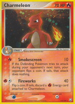 Charmeleon (110/109) Holofoil [EX: Team Rocket Returns] Pokemon Single Pokémon