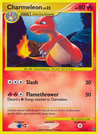 Charmeleon (/100) Holofoil [DP: Stormfront] Pokemon Single Pokémon