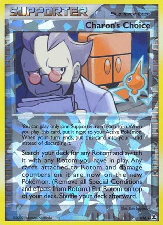 Charon's Choice (/111) Reverse Holofoil [Platinum: Rising Rivals] Pokemon Single Pokémon