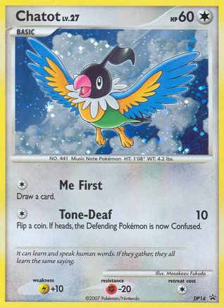 Chatot - DP14 (/56) Holofoil [Promos: DP Promos] Pokemon Single Pokémon