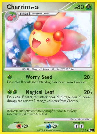 Cherrim (/17) [Promos: POP Series 8] Pokemon Single Pokémon