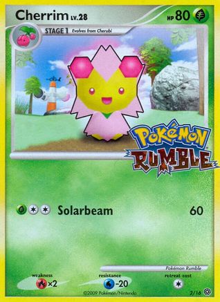 Cherrim (/16) [Misc: Rumble] Pokemon Single Pokémon