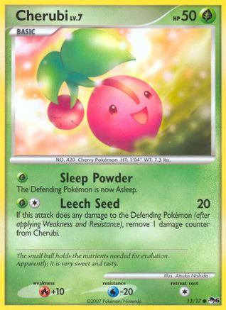 Cherubi (/17) [Promos: POP Series 6] Pokemon Single Pokémon