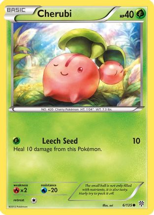 Cherubi (/135) [BW: Plasma Storm] Pokemon Single Pokémon