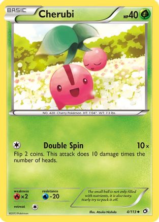 Cherubi (/113) Reverse Holofoil [BW: Legendary Treasures] Pokemon Single Pokémon