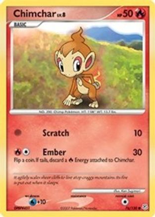Chimchar (76/130) [DP: Base Set] Pokemon Single Pokémon