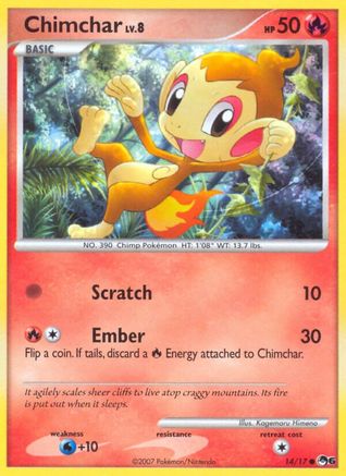 Chimchar (14/17) [Promos: POP Series 6] Pokemon Single Pokémon