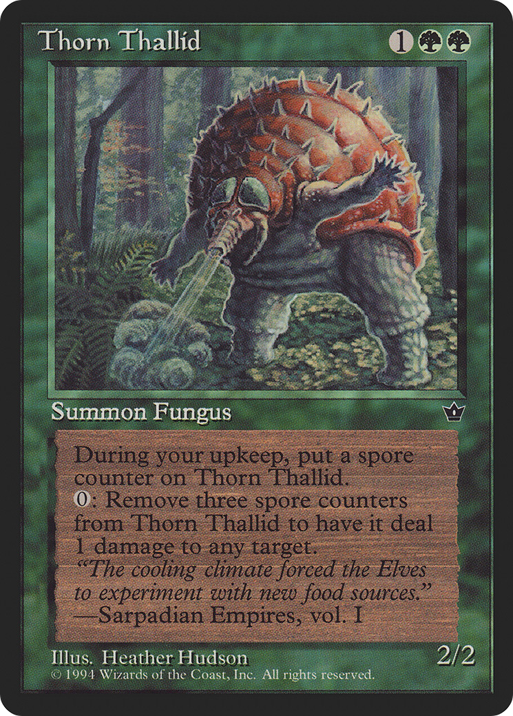 Thorn Thallid (FEM-80B) [Fallen Empires] MTG Single Wizards of the Coast