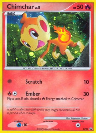 Chimchar - DP02 (/56) Holofoil [Promos: DP Promos] Pokemon Single Pokémon