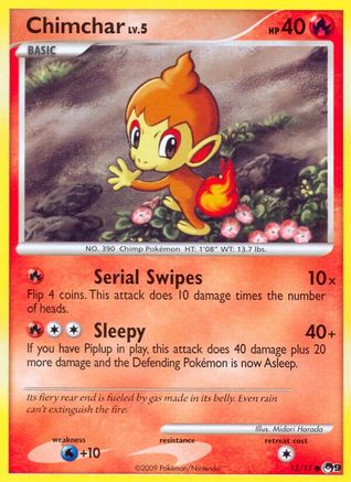 Chimchar (13/17) [Promos: POP Series 9] Pokemon Single Pokémon