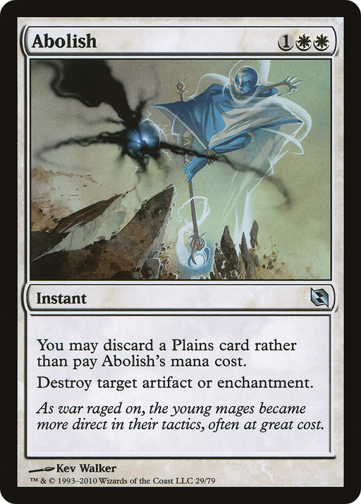 Abolish (DDF-029) [Misc] Duel Decks: Elspeth vs. Tezzeret MTG Single Wizards of the Coast