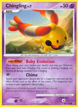 Chingling (98/147) [Platinum: Supreme Victors] Pokemon Single Pokémon