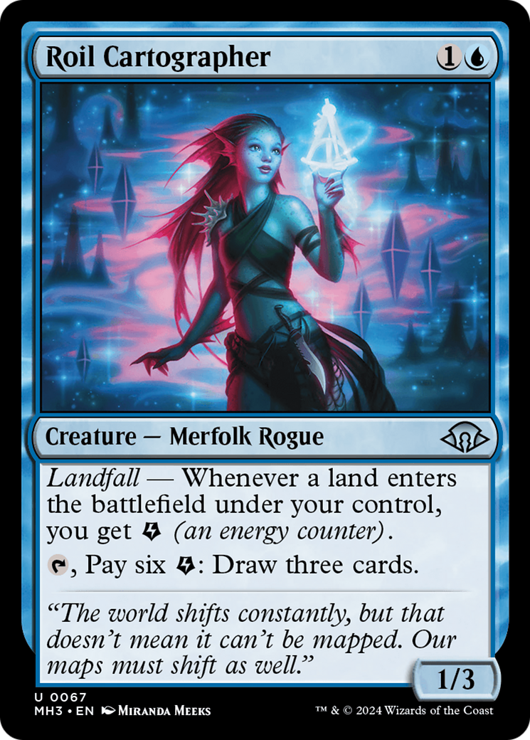 Roil Cartographer (MH3-067) [Modern Horizons 3] MTG Single Modern Horizons 3