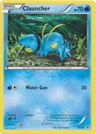 Clauncher (/39) [XY: Kalos Starter Set] Pokemon Single Pokémon