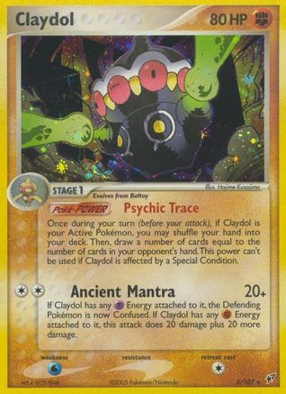 Claydol (/107) Reverse Holofoil [EX: Deoxys] Pokemon Single Pokémon