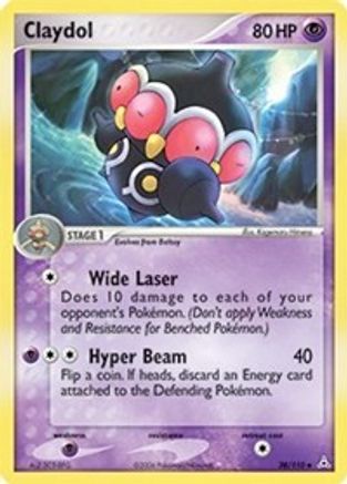 Claydol (38/110) Reverse Holofoil [EX: Holon Phantoms] Pokemon Single Pokémon
