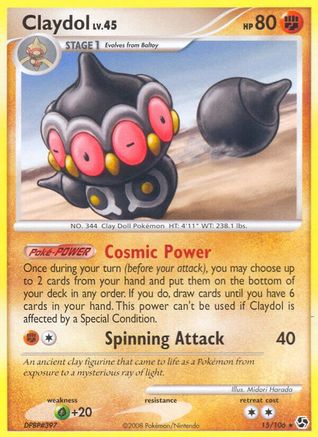 Claydol (/106) Reverse Holofoil [DP: Great Encounters] Pokemon Single Pokémon