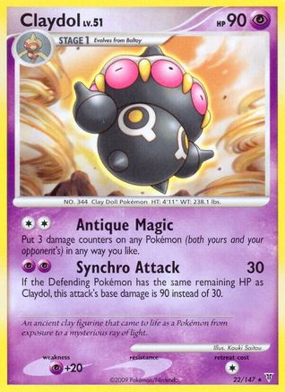 Claydol (/147) [Platinum: Supreme Victors] Pokemon Single Pokémon