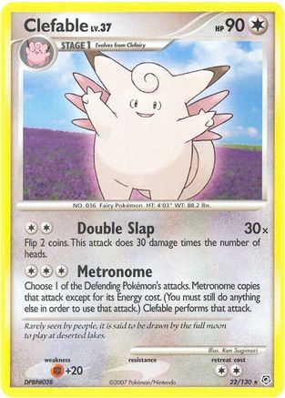 Clefable (/130) [DP: Base Set] Pokemon Single Pokémon