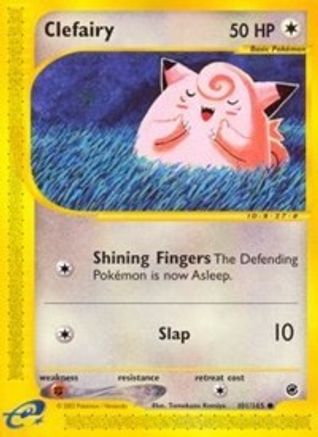 Clefairy (101/165) Reverse Holofoil [Vintage: Expedition] Pokemon Single Pokémon