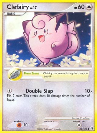 Clefairy (83/132) Reverse Holofoil [DP: Secret Wonders] Pokemon Single Pokémon