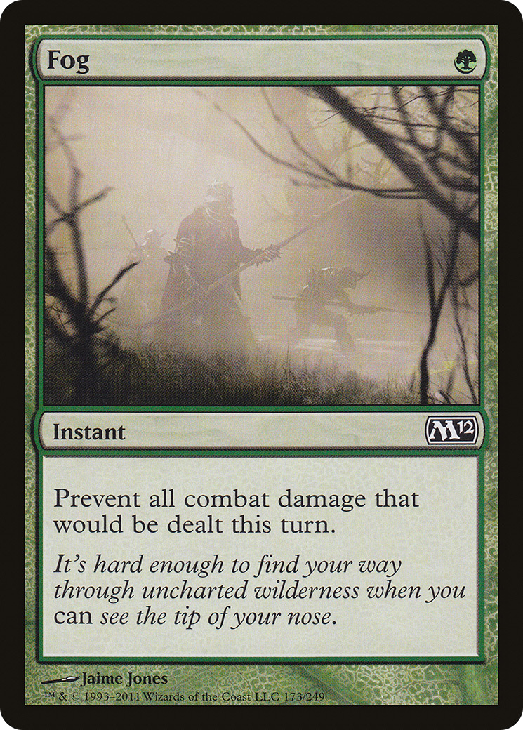 Fog (M12-173) [Magic 2012] MTG Single Wizards of the Coast
