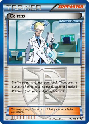 Colress (Team Plasma) (118/135) [BW: Plasma Storm] Pokemon Single Pokémon