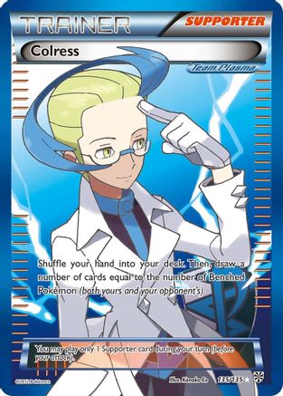 Colress (Team Plasma) (135 Full Art) (/135) Holofoil [BW: Plasma Storm] Pokemon Single Pokémon