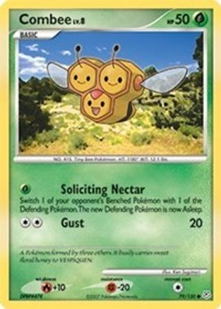 Combee (/130) Reverse Holofoil [DP: Base Set] Pokemon Single Pokémon