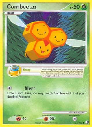 Combee (57/100) - [DP: Stormfront] Reverse Holofoil Pokemon Single Pokémon