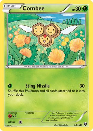 Combee (/135) [BW: Plasma Storm] Pokemon Single Pokémon