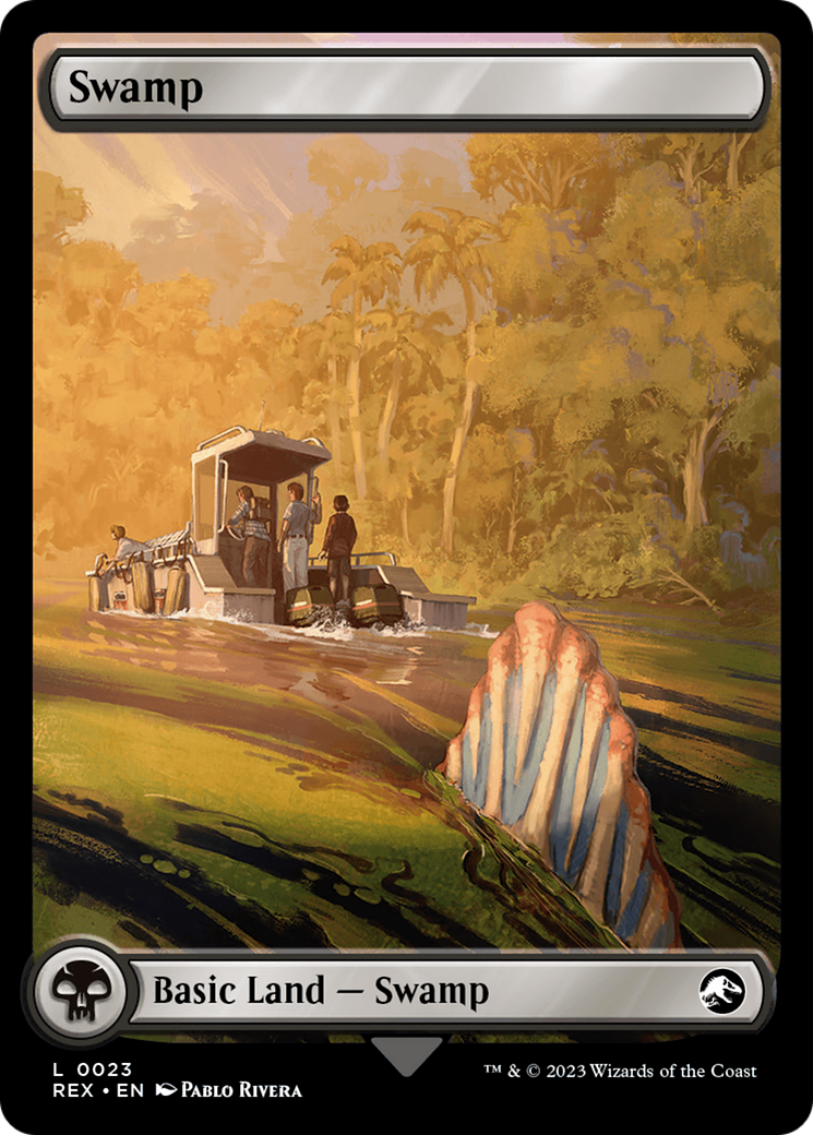 Swamp (REX-023) [Jurassic World Collection] MTG Single Wizards of the Coast