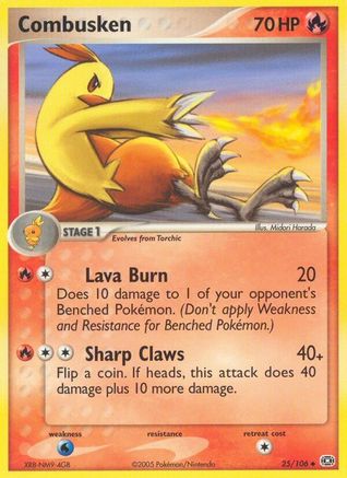 Combusken (/106) [EX: Emerald] Pokemon Single Pokémon