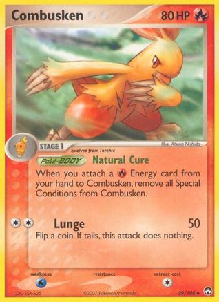 Combusken (/108) [EX: Power Keepers] Pokemon Single Pokémon