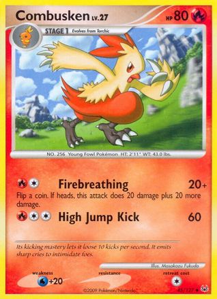 Combusken (/127) [Platinum: Base set] Pokemon Single Pokémon