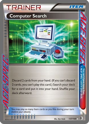 Computer Search (/149) Holofoil [BW: Boundaries Crossed] Pokemon Single Pokémon