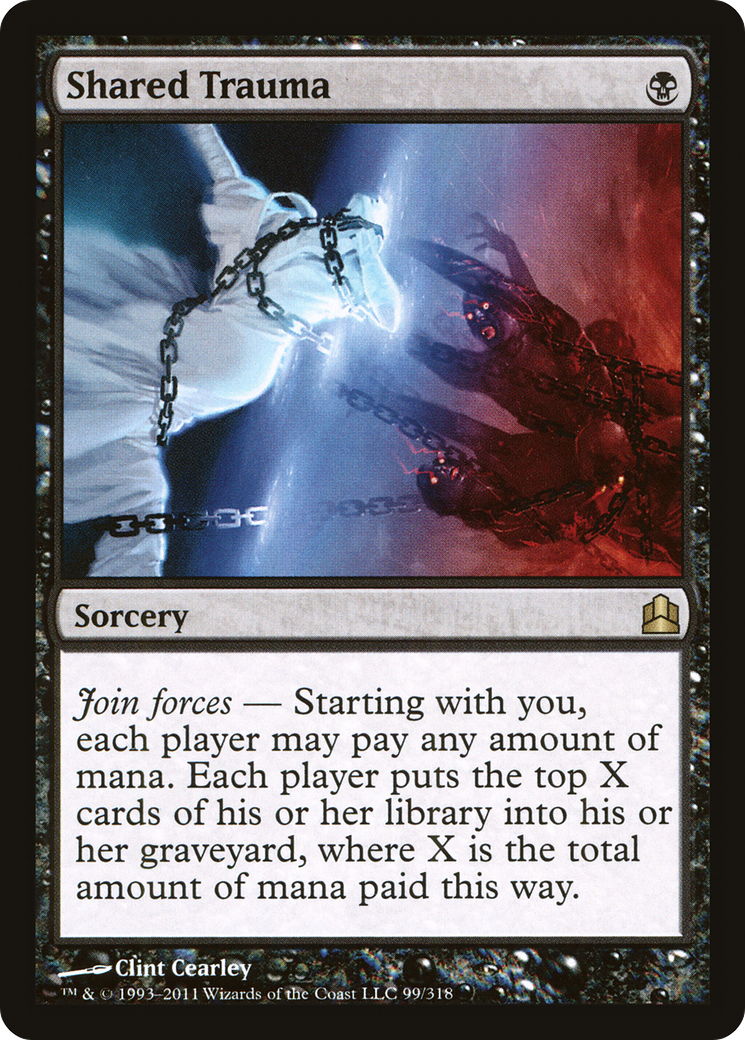 Shared Trauma (CMD-099) [Commander 2011] MTG Single Wizards of the Coast